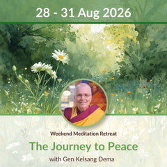 The Journey to Peace | Fri 28 Aug - Mon 31 Aug