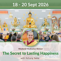 The Secret to Lasting Happiness | Fri 18 Sept - Sun 20 Sept